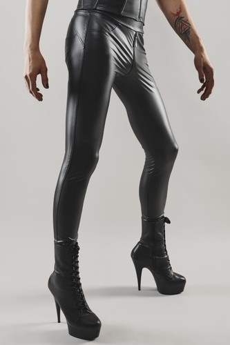 Leggings uomo ecopelle - leggings, da