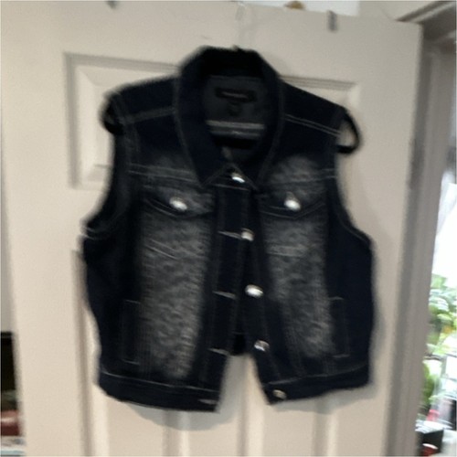 Ashley stewart gilet donna blu - ashley,