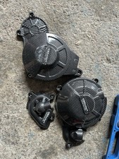 Kit Copricarter Texture Carbonio Gb Racing Per Aprilia Rs/tuono 660 Dal 2021