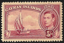 Cayman Islands #110 VF MLH -
