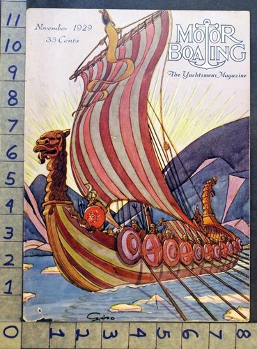 1929 nave vichinga vela testa - 1929,