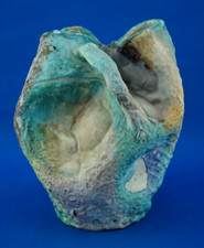 ICAV ICAM Giordano VIETRI vaso ceramica maiolica acidi 1900 XX scuola GAMBONE