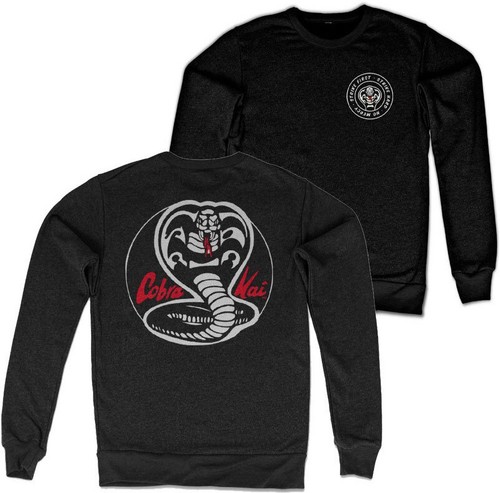 Felpa cobra kai bianca - kai, con