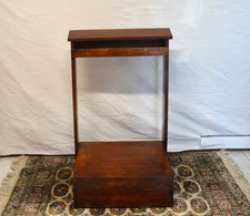 Antico Inginocchiatoio in legno di Noce- Pregatoio sacro primi '900 - Religione