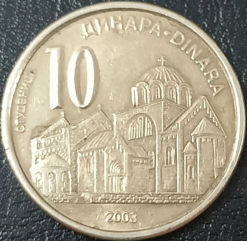 Serbia grossa moneta dinari - 10,