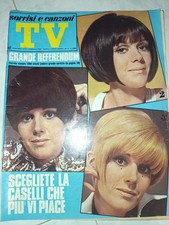 RIVISTA SORRISI E CANZONI TV 1969  N.3. CATERINA CASELLI, FESTIVAL SANREMO. 
