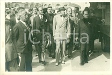 1930 MILANO Augusto TURATI Giacomo ACERBO visitano autotreno del grano FOTO
