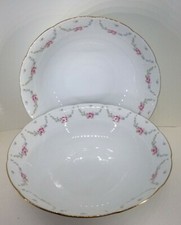 2 pezzi contorni ciotola rose