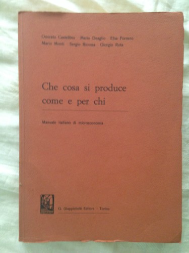Che cosa produce - che, come