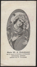 705 Santino antico Madonna di