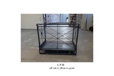 Contenitore industriale pieghevole in acciaio dimensioni 118x78x95 650litri