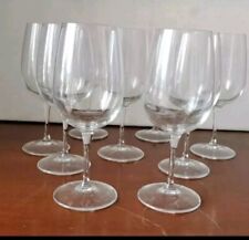  Cristalleria italiana Set  9 calici vino linea Degustazione 