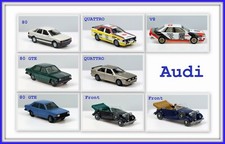Audi vari modelli auto H0 1:87