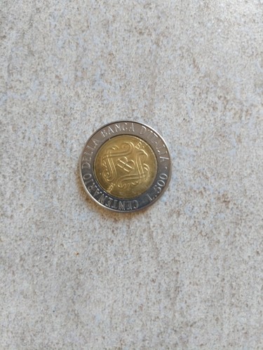 Moneta rara 500 - 500, lire