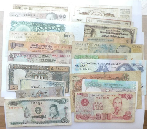 Lotto composto banconote - lotto, 20