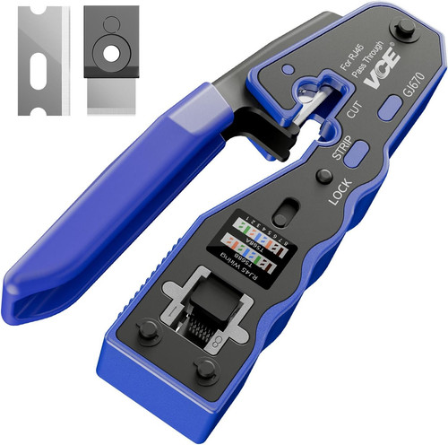 Pinza crimpatrice rj45 rete - crimpatrice,