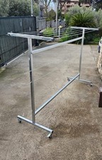 Stendi biancheria grande con ruote da esterno Stendibiancheria Stendino Giardino