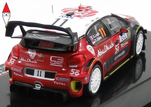 Ixo citroen wrc abu - 1/43, c3