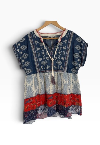 Top donna ricamato - , john