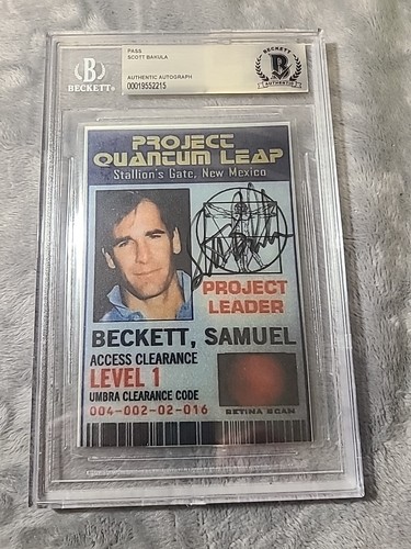 Scott bakula firmato quantum - scott,
