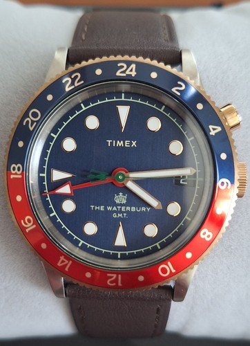 Timex waterbury gmt all - timex,