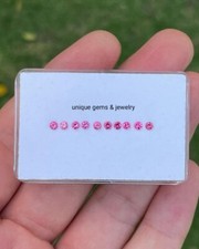 2,30 CT tondo colore rosa 4 mm
