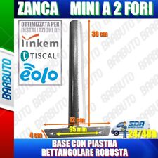 SUPPORTO DI FISSAGGIO DRITTO PER LINKEM E ANTENNE WIFI PER ESTERNO 2 FORI