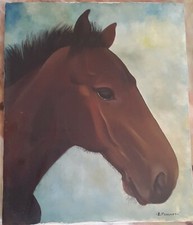 Dipinto Olio su Tela - Testa