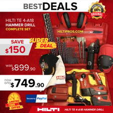HILTI TE 4-A18 PREOWNED, FREE