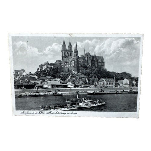Cartolina meißen elbe - meißen,