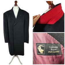 Cappotto lungo formale nero