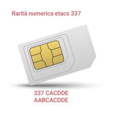 Top Number prefisso 337 a sei cifre