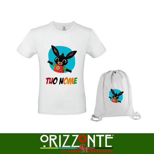 Shirt sacca personalizzata - t,