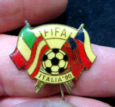 ⚽ PICCOLA PIN SPILLA DISTINTIVO CALCIO - FIFA ITALIA '90 / VINTAGE ⚽
