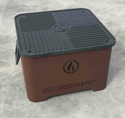 Barbecue pellet happy corten - pellet,