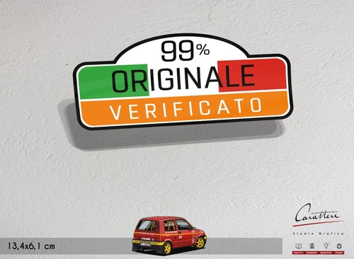 Adesivo originale rally - adesivo,