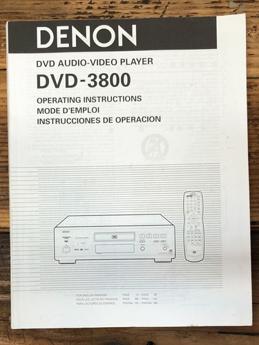 Denon dvd 3800 lettore - denon,