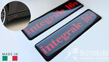 Lancia delta HF INTEGRALE 16v 2 stemmi minigonne badges emblem scritte sigle