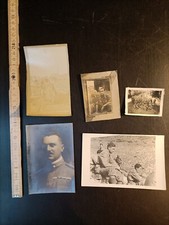 Lotto 5 foto militari miste da