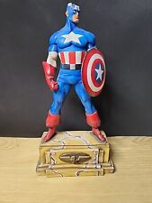 Statua Capitan America Marvel Edizione Limitata Randy Bowen con Base Personalizzata