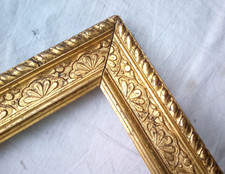 splendida cornice dorata XIX