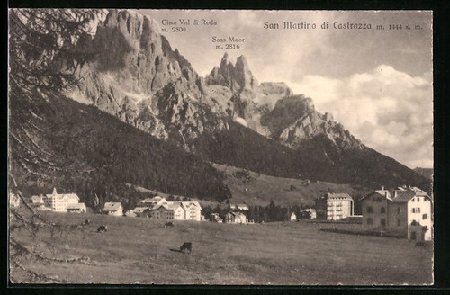 Cartolina san martino - martino, di