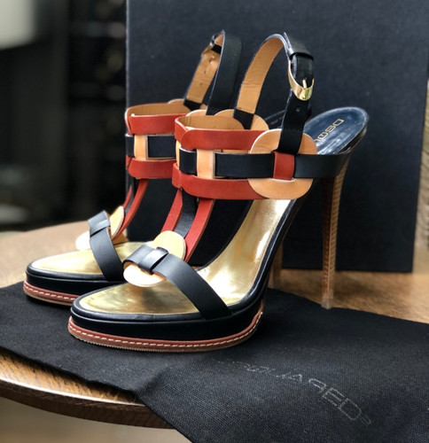 Scarpe sandali con - , tacco