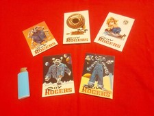 Lotto di 5 adesivi stickers vintage ROY ROGERS Jeans ( Anni 80/90 )