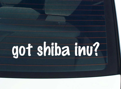Got shiba inu decalcomania - shiba,
