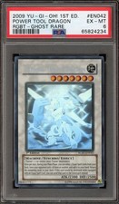 Yu-Gi-Oh! Power Tool Dragon 1a Edizione Ghost Rara RGBT-EN042 PSA 6