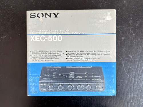 Sony xec 500 crossover - crossover, car