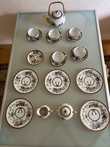 Set tè porcellana - set,