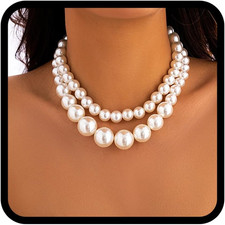 Collana Girocollo a Strati Con