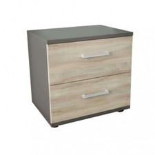 Mobile Comodino con 2 Cassetti